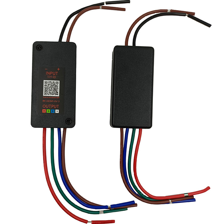 中山24V/5A/LJD524-Q1/ RGB七彩灯控制器