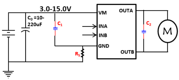 3.5A, 3.0-15.0V 中山单通道H桥驱动芯片SA8339